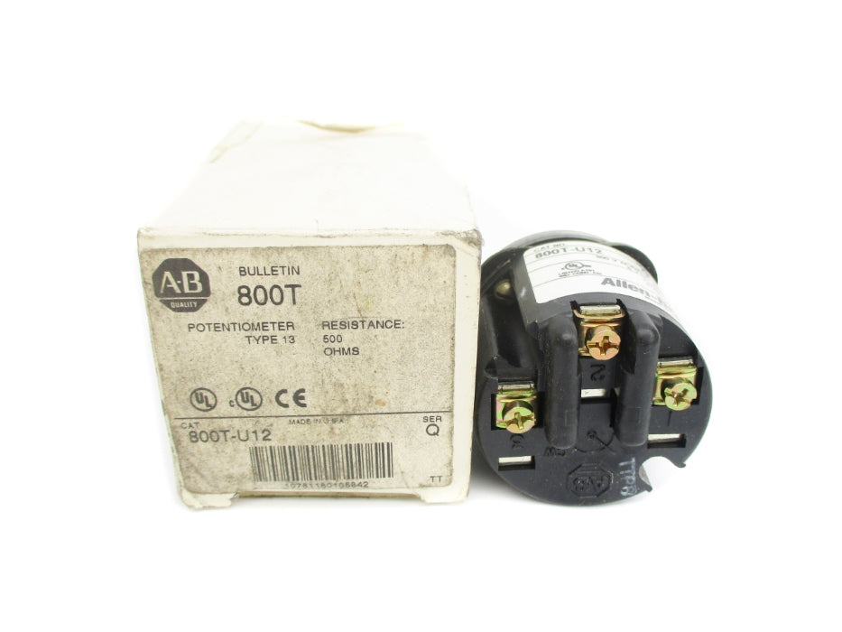 ALLEN BRADLEY 800T-U12 SER. Q (WH) NSMP