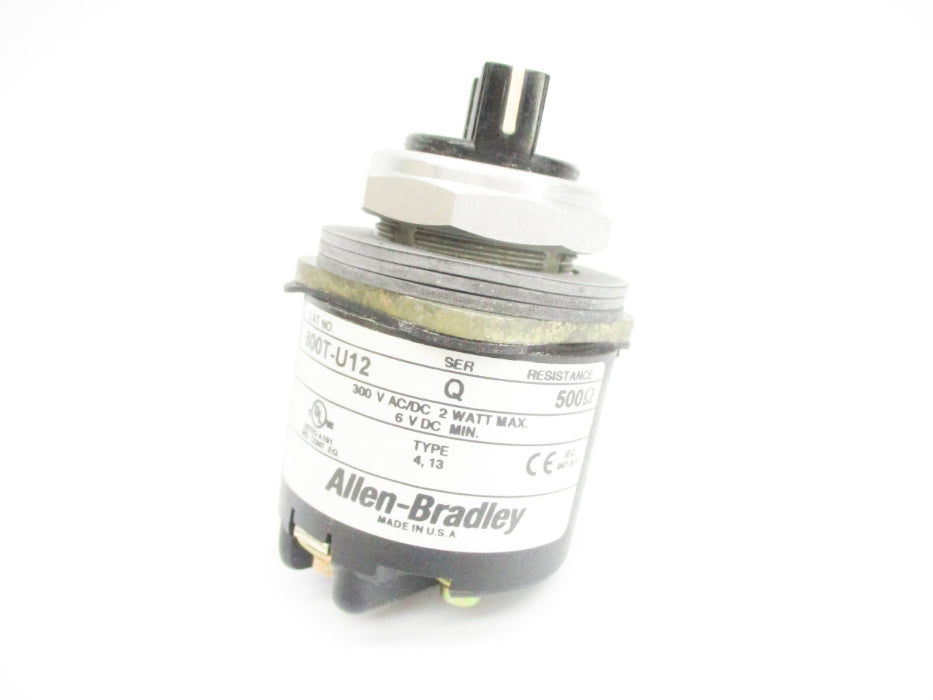 ALLEN BRADLEY 800T-U12 SER. Q (WH) NSMP