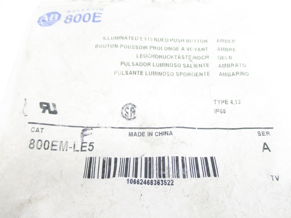 INDUSTRIAL SPARE PART 800EM-LE5 SER. A NSMP