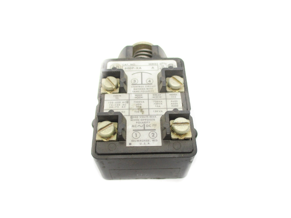 INDUSTRIAL SPARE PART 800P-XA SER. A 120-600VAC 60A UNMP