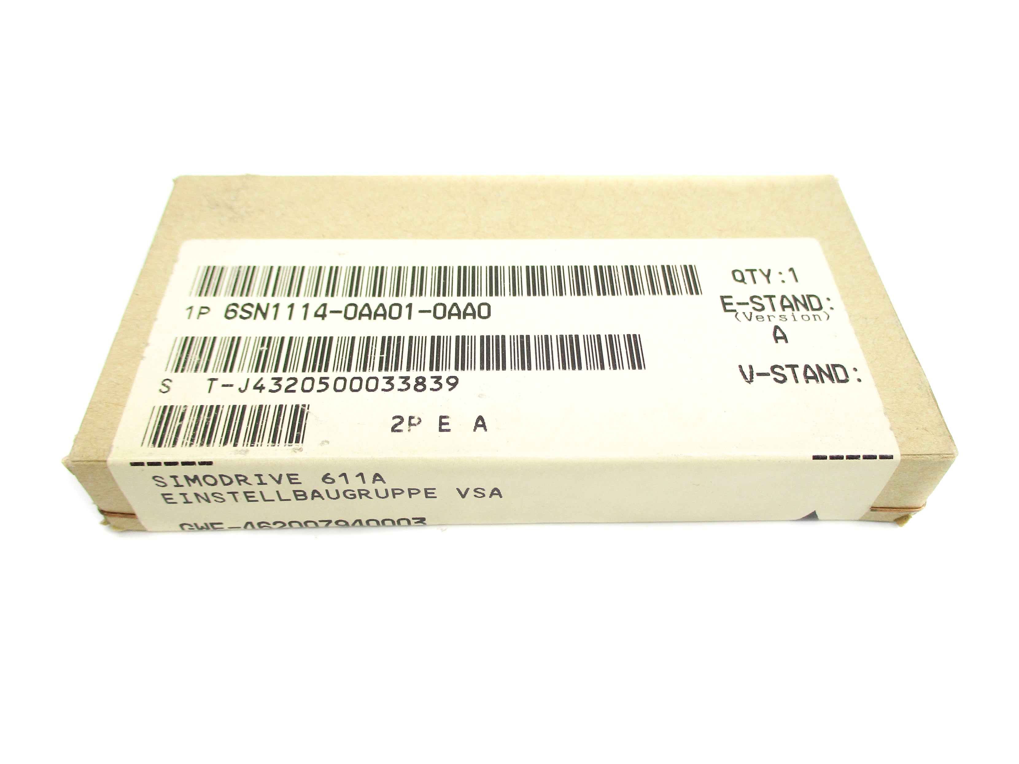 SIEMENS 6SN1114-0AA01-0AA0 NSFS