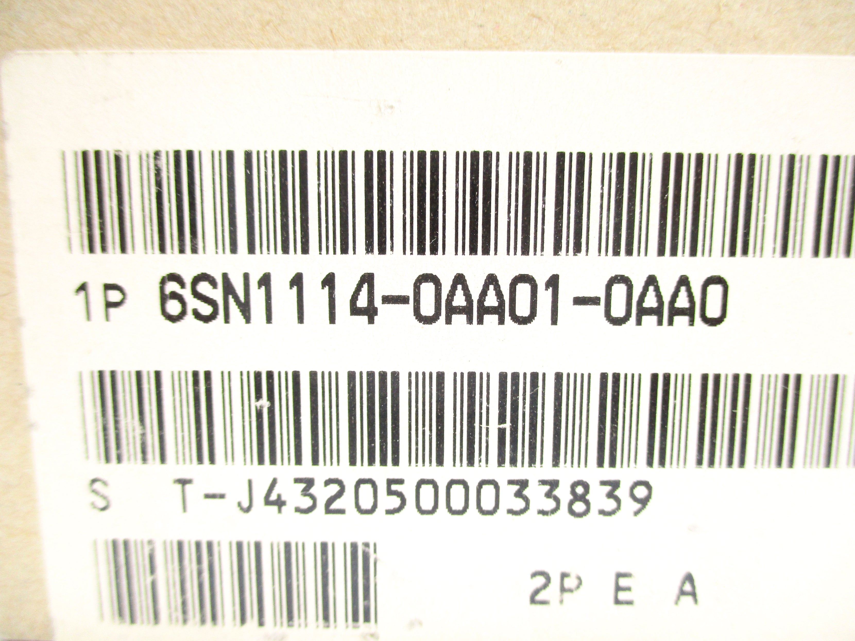 SIEMENS 6SN1114-0AA01-0AA0 NSFS