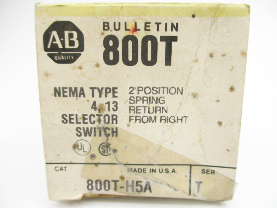INDUSTRIAL SPARE PART 800T-H5A SER. T (BK/YL) NSMP