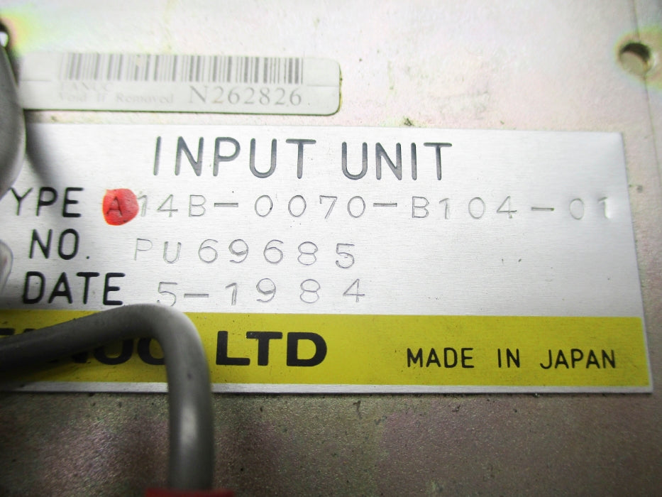 FANUC A14B-0070-B104-01 UNMP