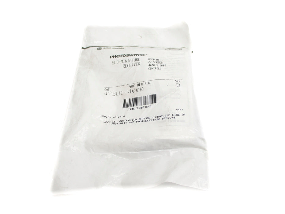 INDUSTRIAL SPARE PART 47BU1-4000 SER. B NSMP