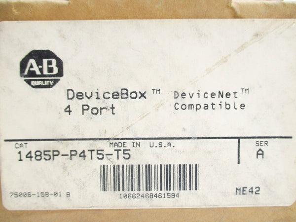 ALLEN BRADLEY 1485P-P4T5-T5 SER. A 24VDC (BR/WH) NSMP