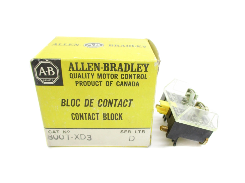 INDUSTRIAL SPARE PART 800T-XD3 SER. D 600VAC (BK/YL) NSMP