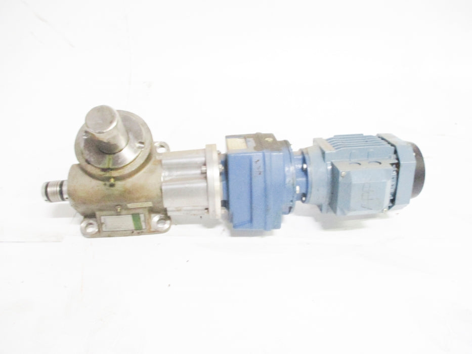 BENZLERS GEAR BOX WITH ABB M2VA71A-4 3GVA072001-CSC UNMP