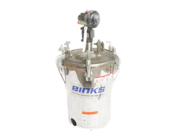 BINKS 1416-497 5 GAL PRESSURE POT UNMP