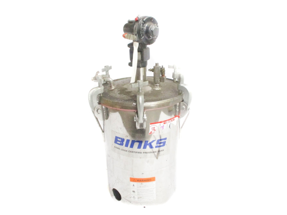 BINKS 1416-497 5 GAL PRESSURE POT UNMP