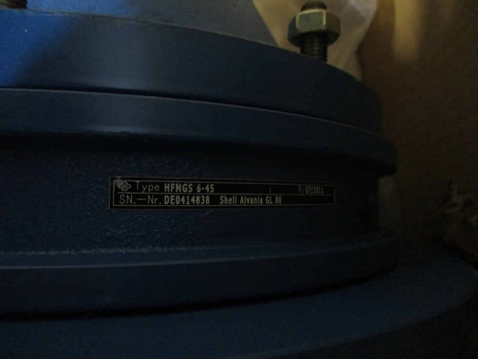 SUMITOMO GEARMOTOR HFMGS6-45160-8/4 NSMP