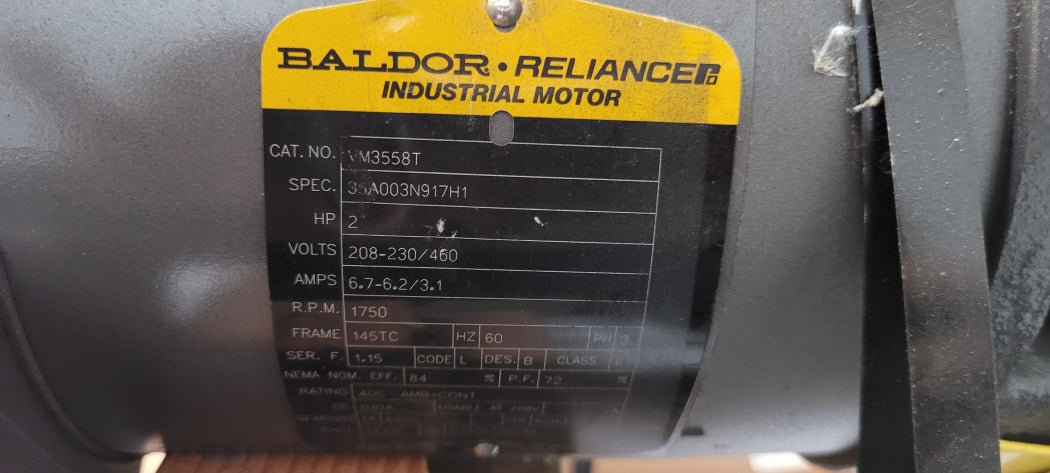 GUSHER 7550 PUMP WITH BALDOR VM3558T NSNP