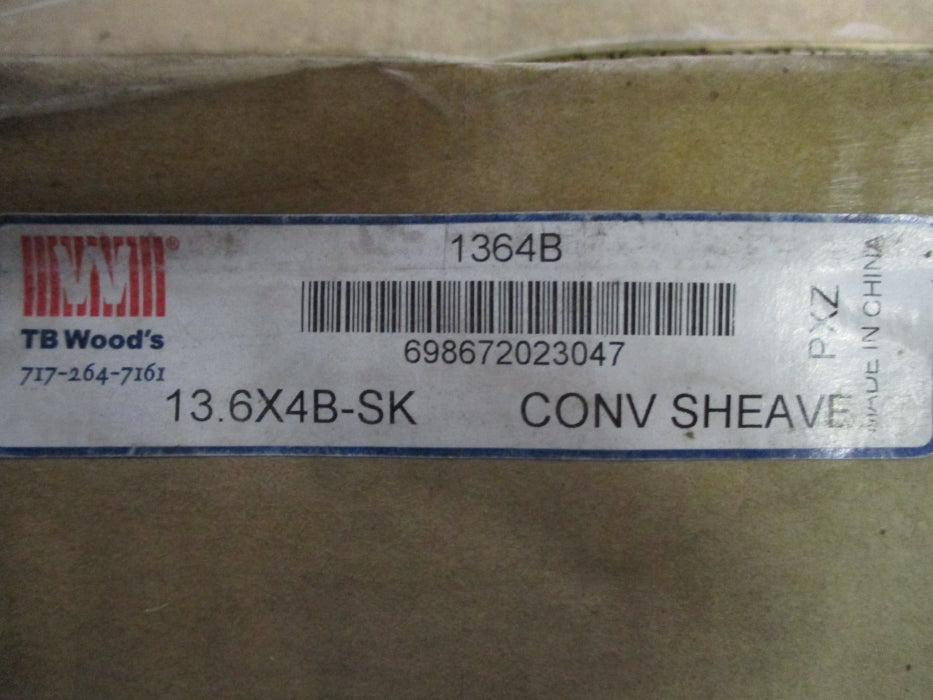 TB WOODS 1364B 13.6X4B-SK NSMP