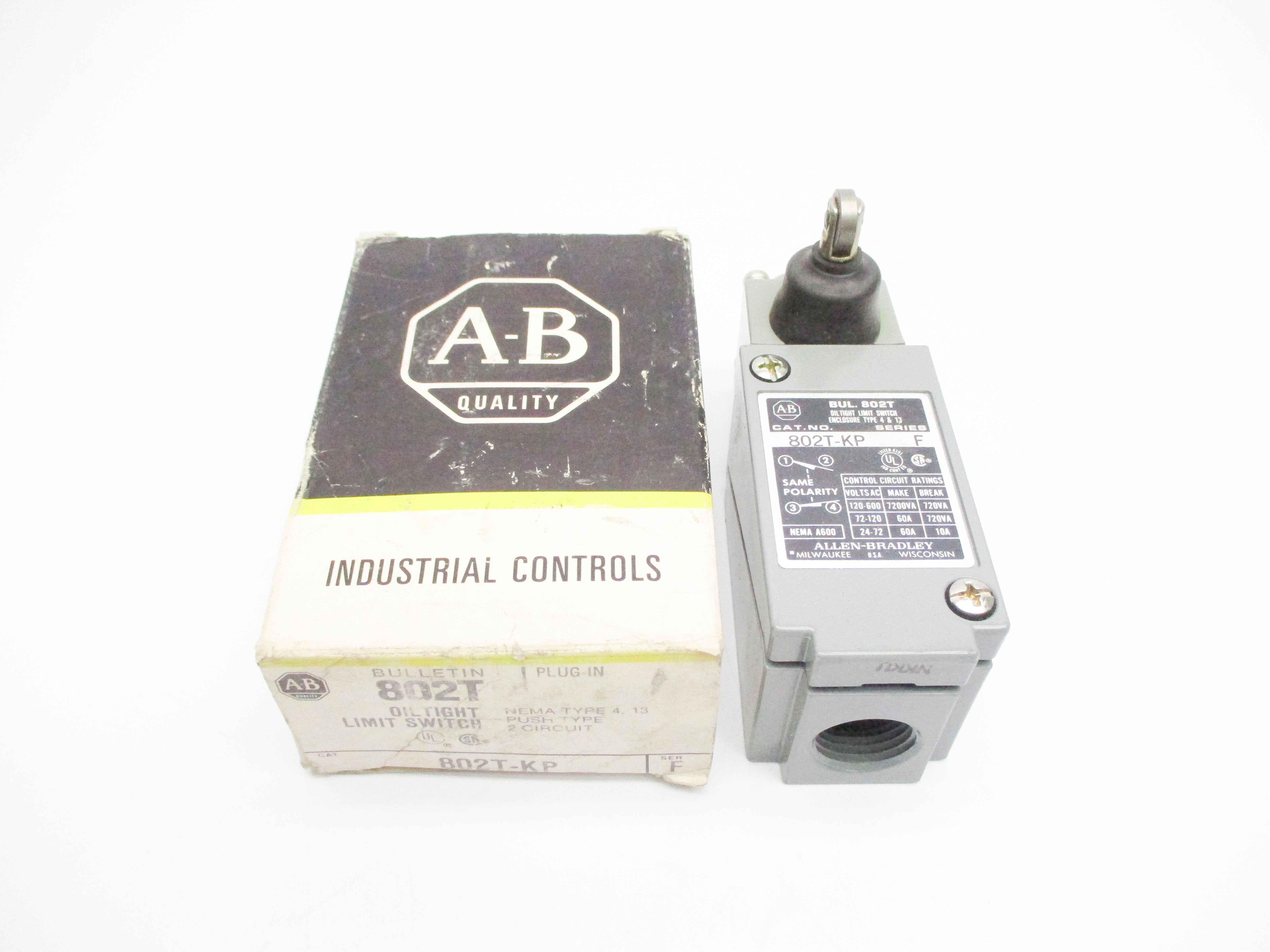 INDUSTRIAL SPARE PART 802T-KP SER. F (BK/YL) NSMP
