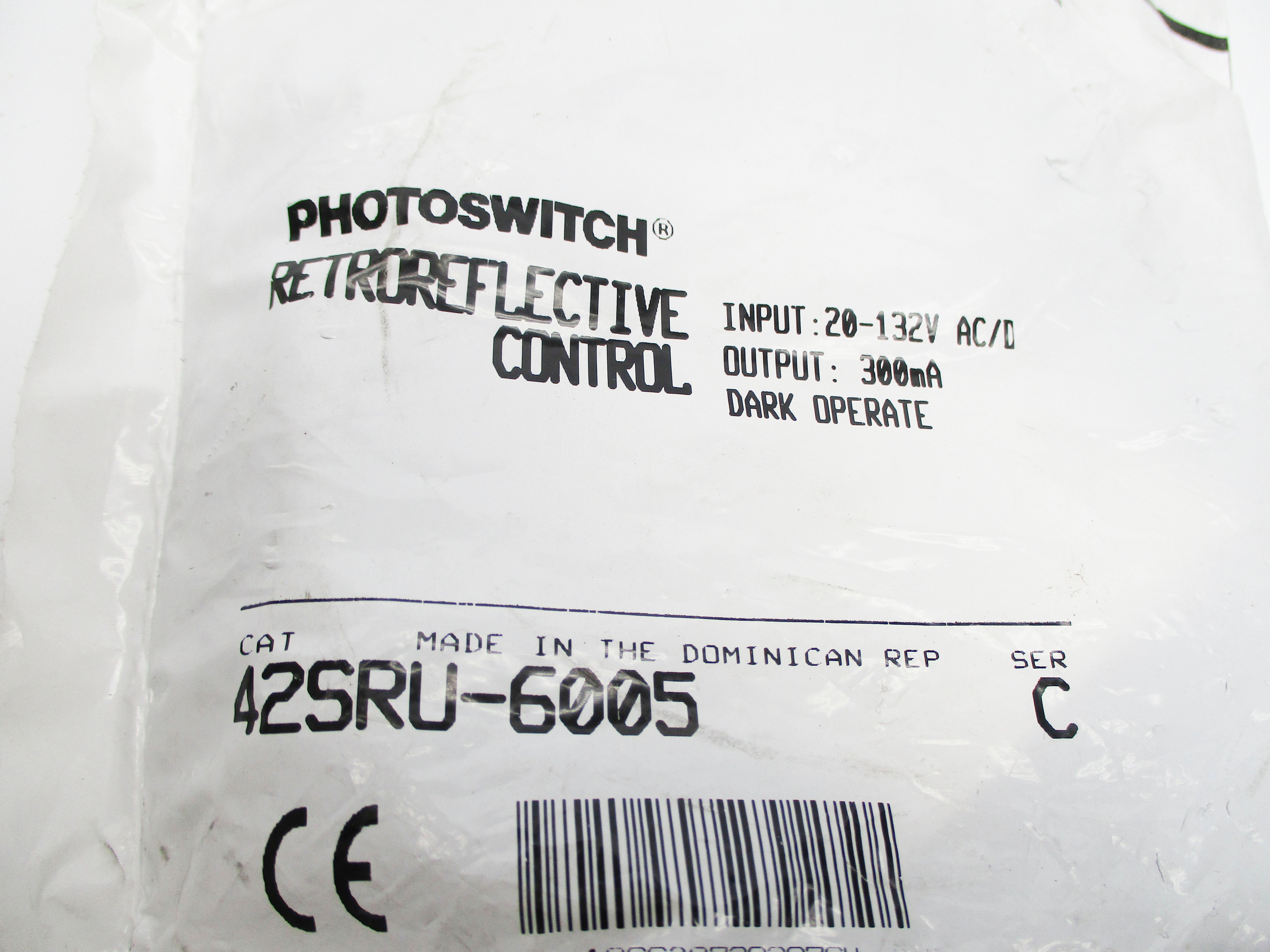 ALLEN BRADLEY 42SRU-6005 SER. C 20-132VAC/DC NSMP