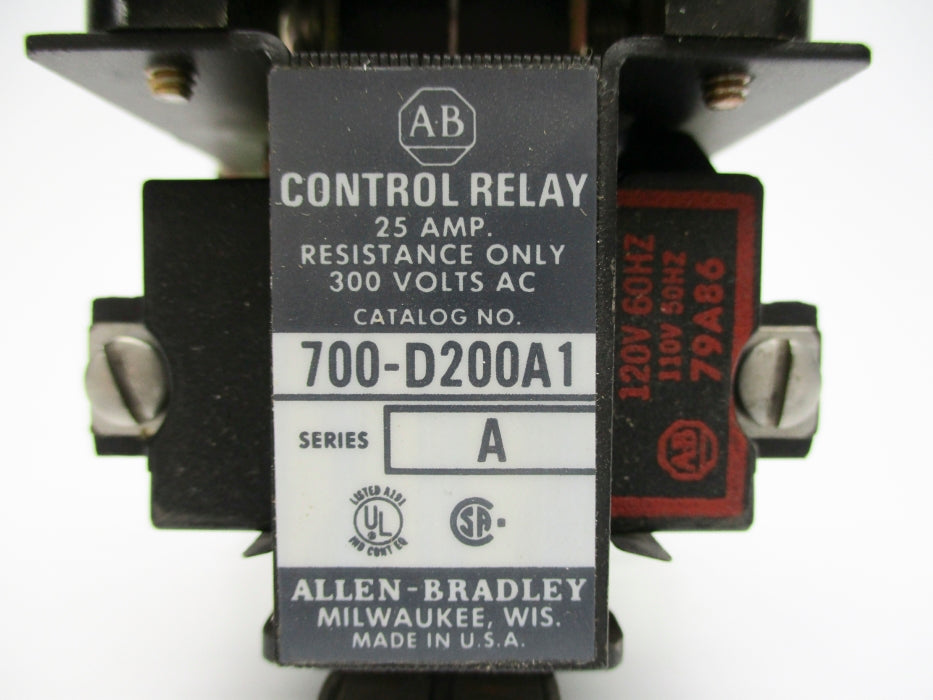 INDUSTRIAL SPARE PART 700-D200A1 SER. A 110/120V NSNP