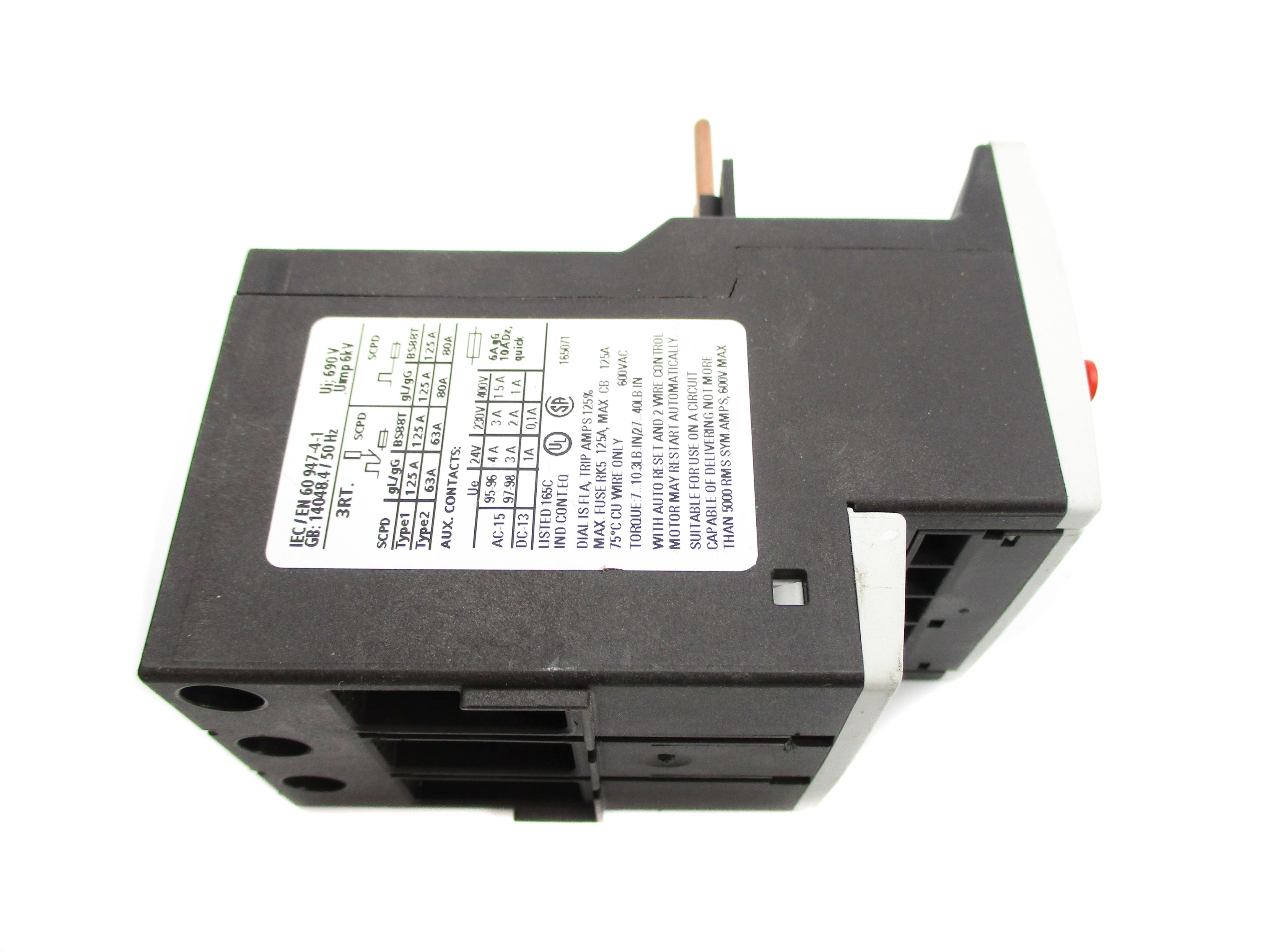 SIEMENS 3RU1136-4EB0 22-32A NSNP