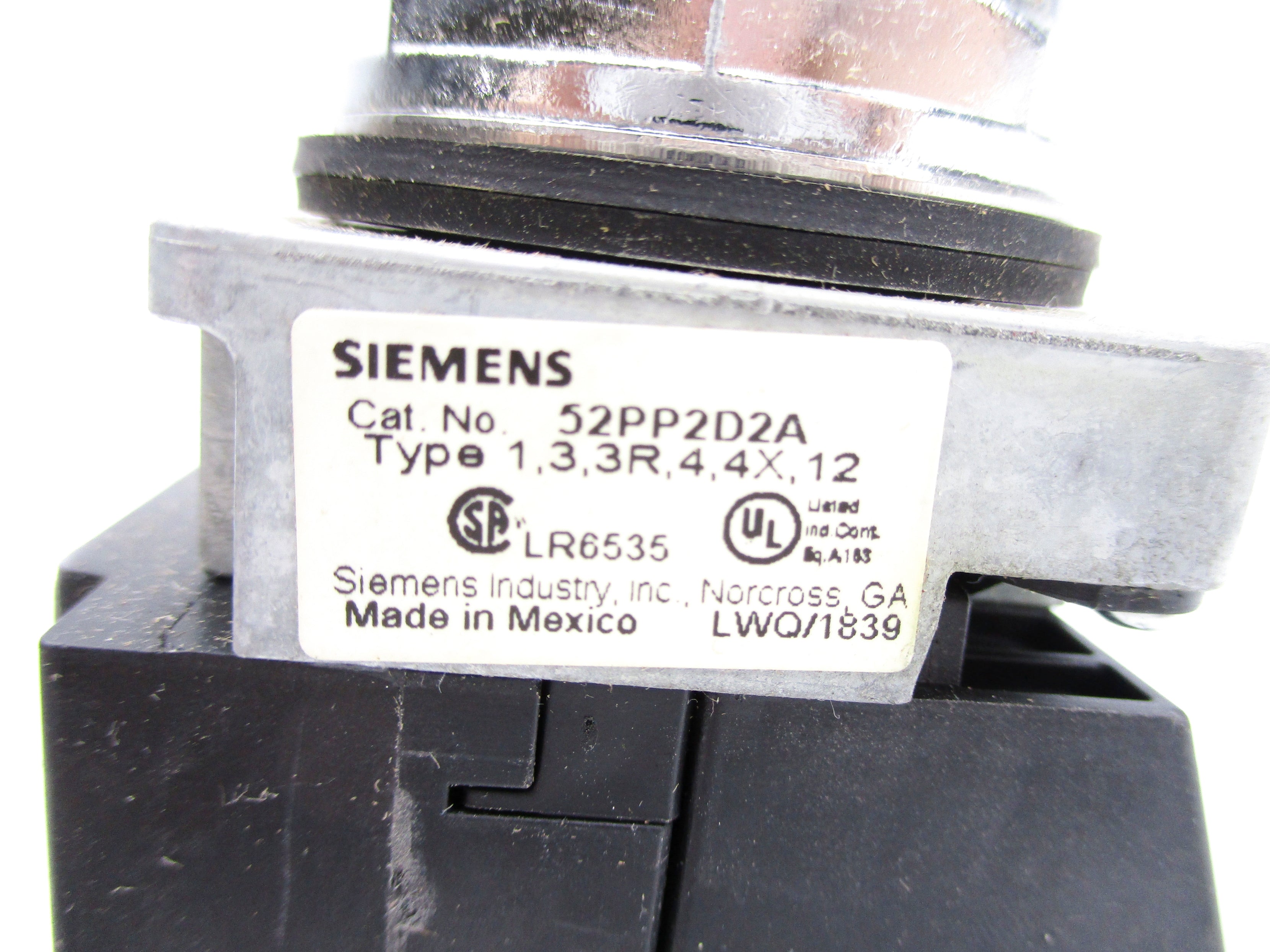 SIEMENS 52PP2D2A NSNP