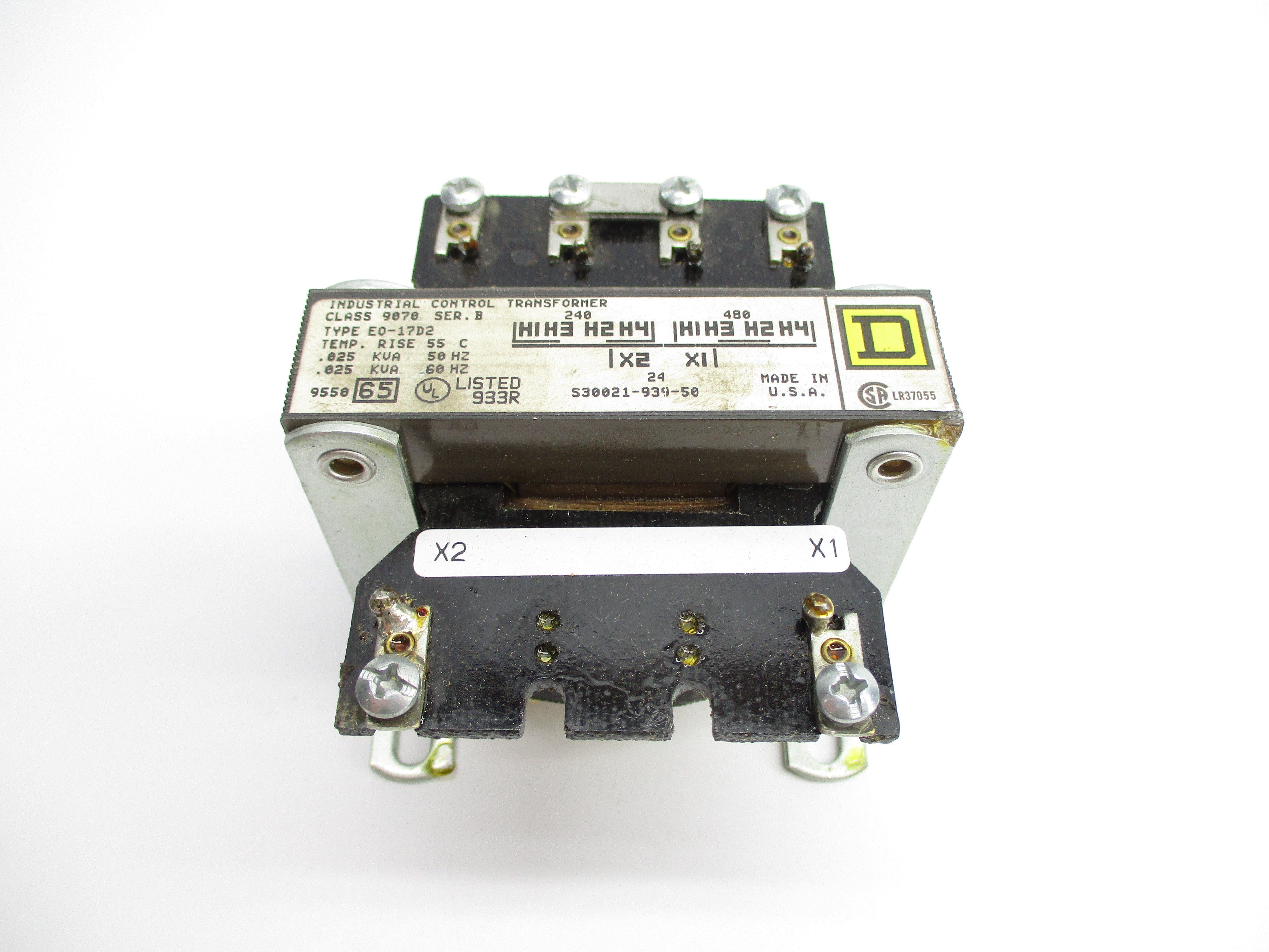 SQUARE D 9070EO17D2 SER. B .025KVA UNMP