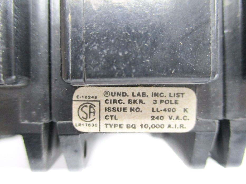 SYLVANIA BQ340 40A 240VAC UNMP