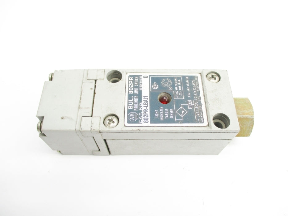 ALLEN BRADLEY 802PR-LBAJ1 SER. D UNMP