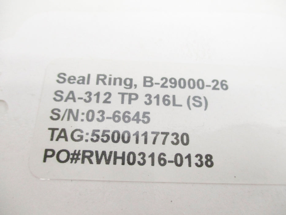 SPARE PART B-29000-26 NSMP