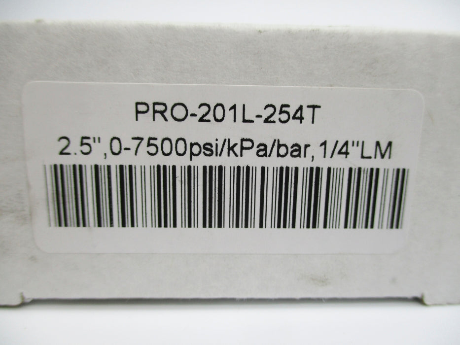 GAUGE PRO-201L-254T 7500PSI NSMP