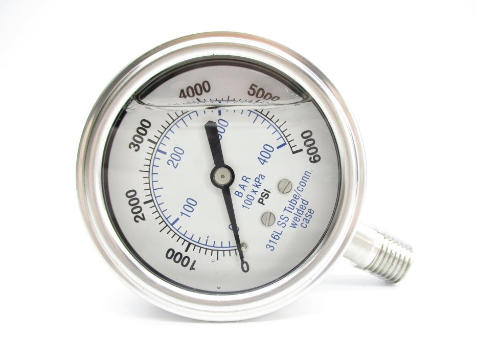 GAUGE 19RZ25 6000PSI NSMP
