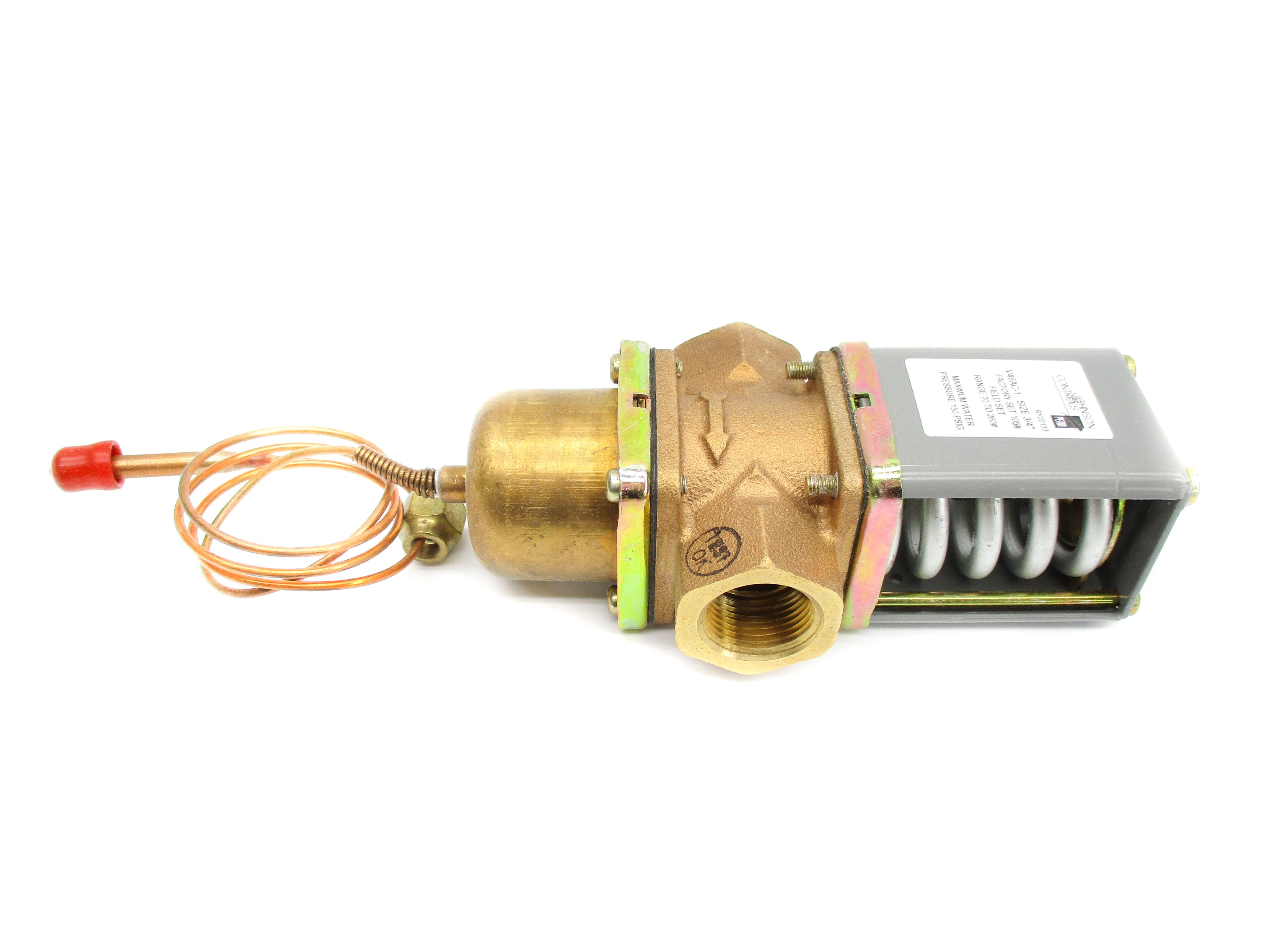 JOHNSON CONTROLS V46AC-1C 70-260PSI 3/4" NSMP