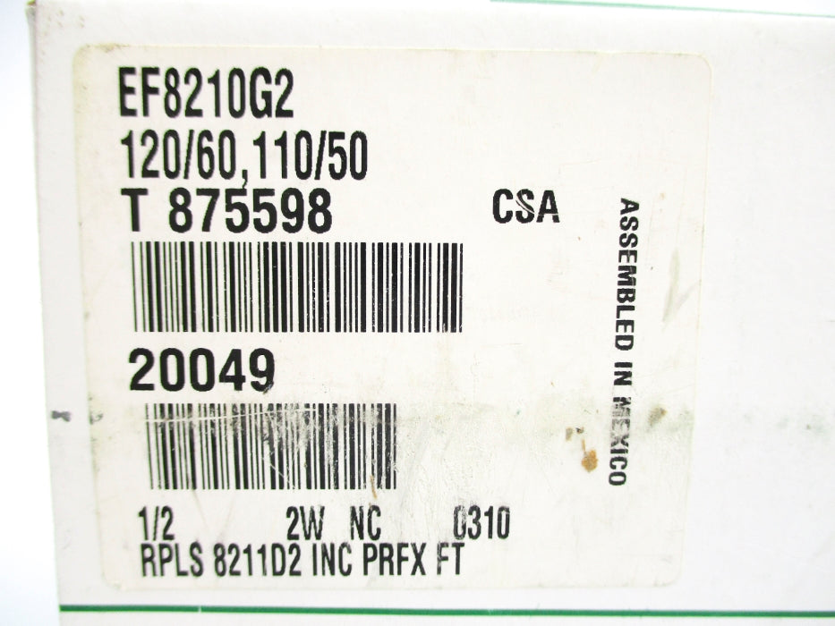 ASCO EF8210G2 110/120V 5-200PSI 1/2" NSMP