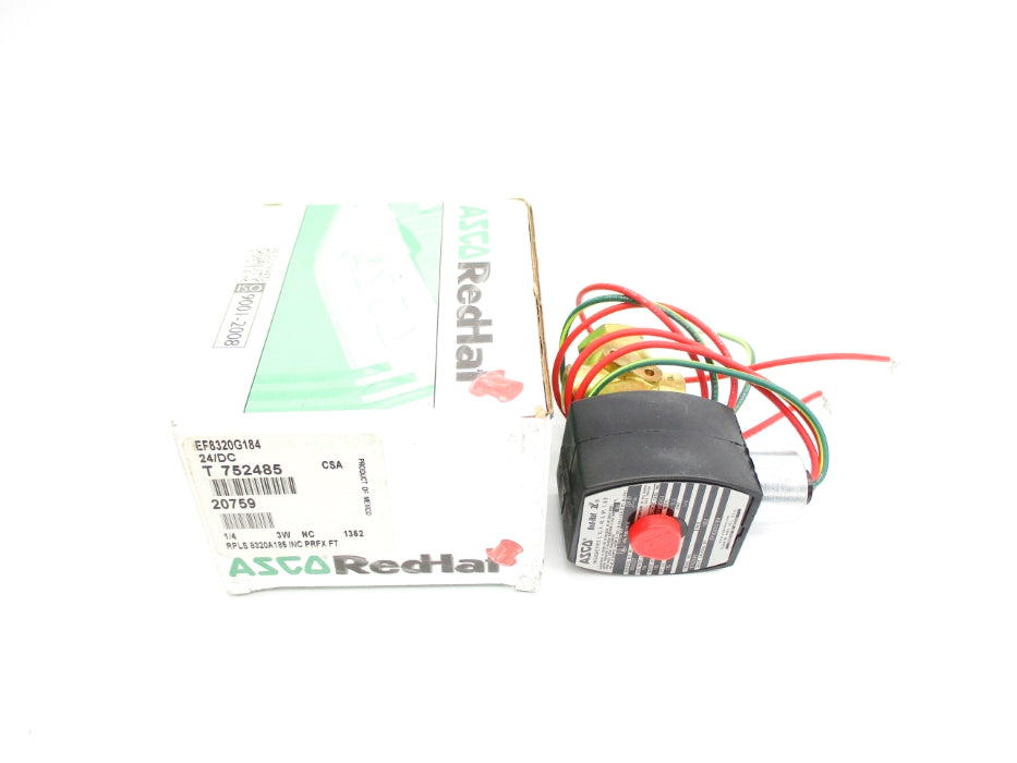 ASCO EF8320G184 24VDC 115PSI 1/4" NSMP