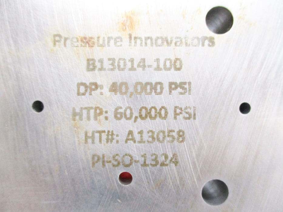 PRESSURE INNOVATORS B13014-100 40,000/60,000PSI UNMP