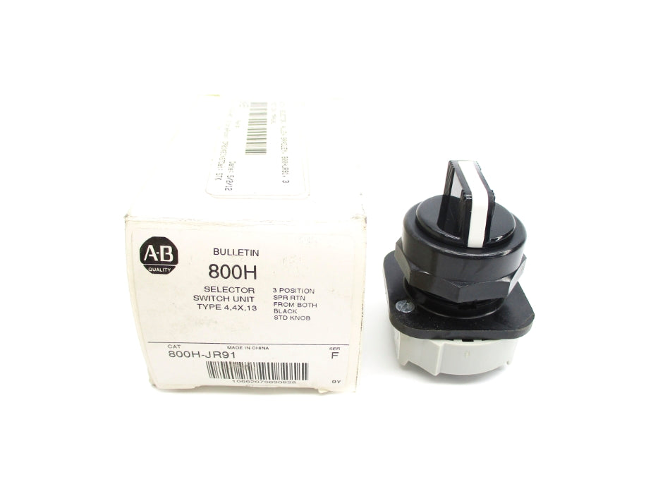 ALLEN BRADLEY 800H-JR91 SER. F (WH) NSMP