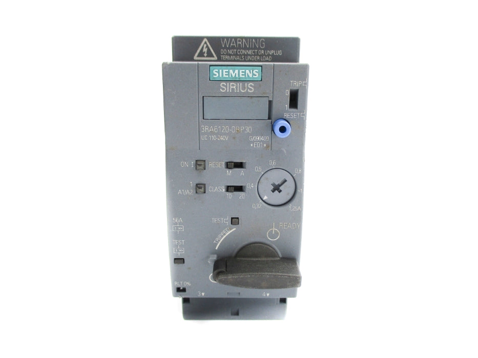 SIEMENS 3RA6120-0BP30 0.32-1.25A NUPI