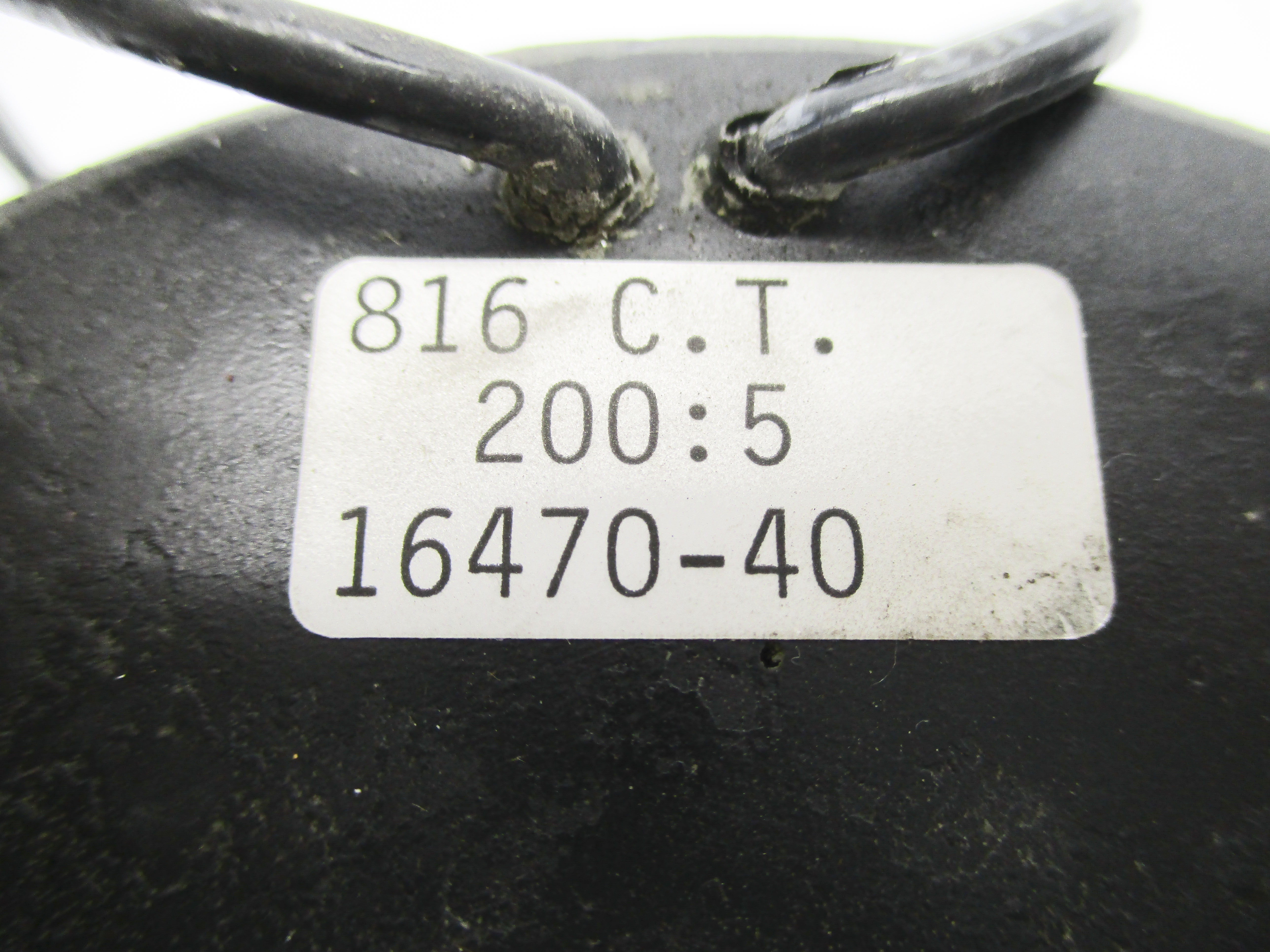 TRANSFORMER 16470-40 200:5 UNMP
