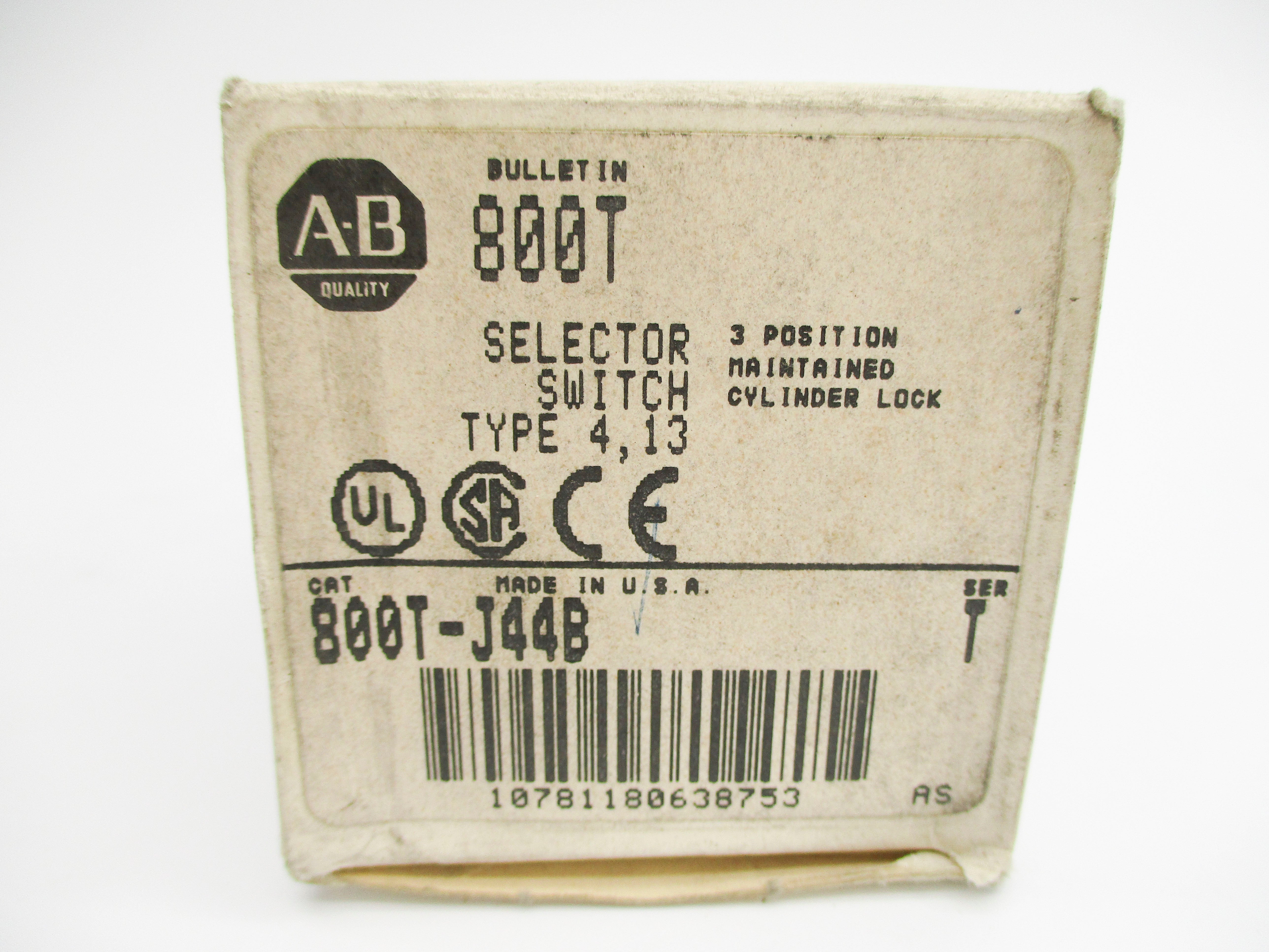 INDUSTRIAL SPARE PART 800T-J44B SER. T (NO KEY) (GY/BL) NSMP