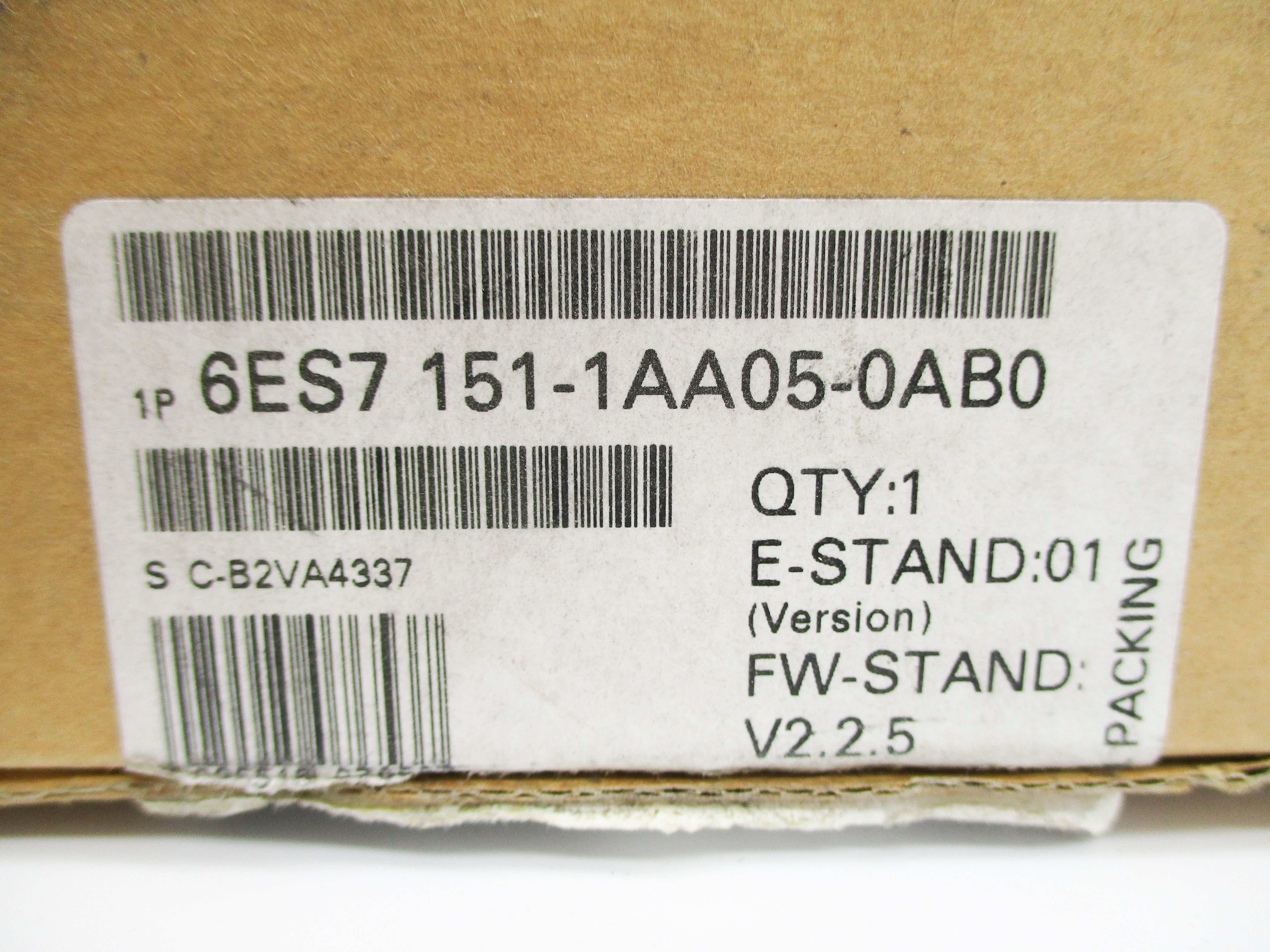 SIEMENS 6ES7151-1AA05-0AB0 NSMP
