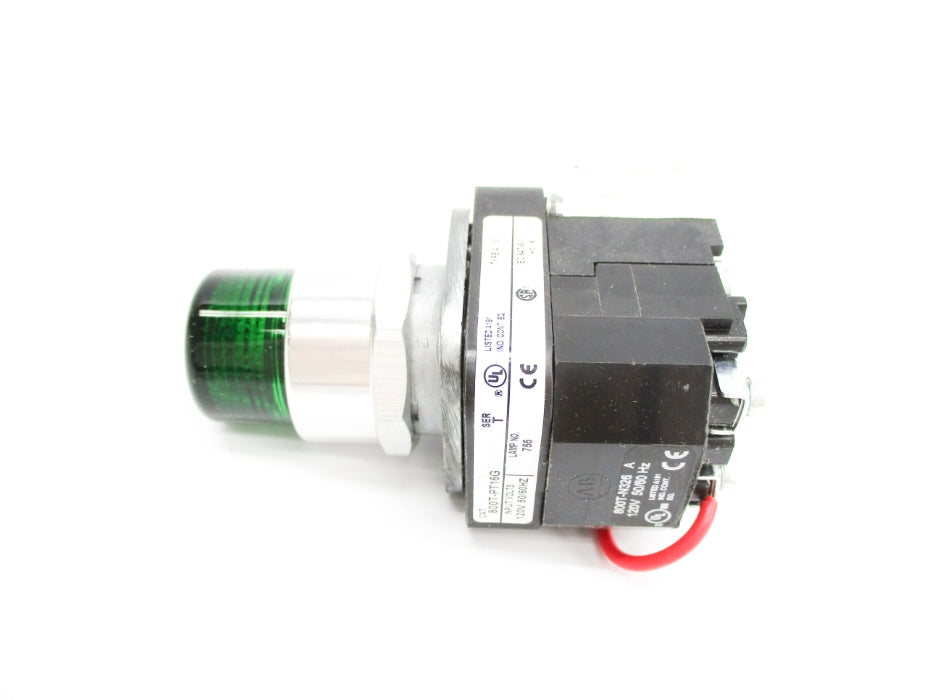 ALLEN BRADLEY 800T-PT16G SER. T 120V (WH) NSMP
