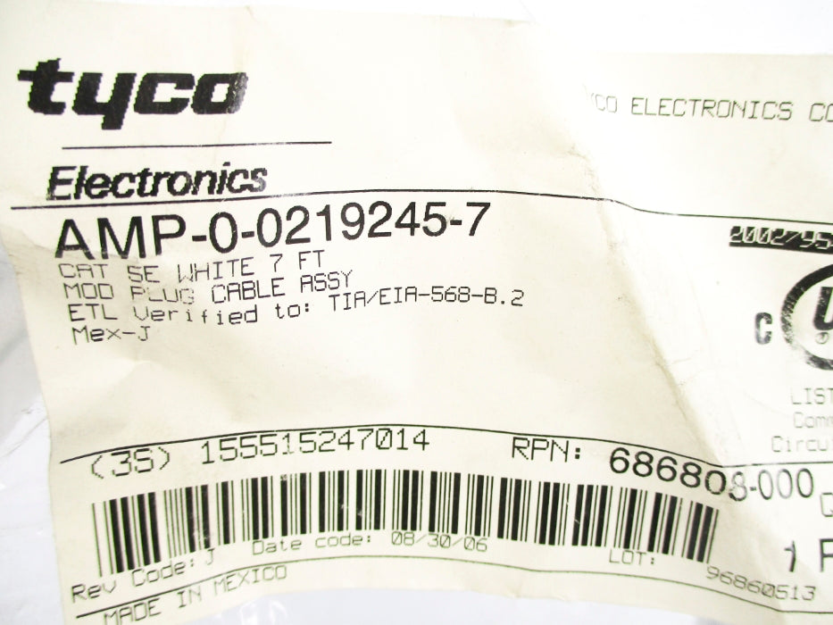 TYCO ELECTRONICS AMP-0-0219245-7 NSMP