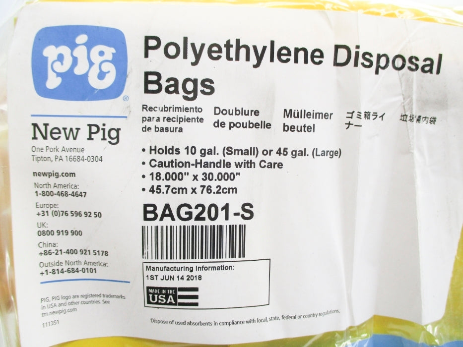 PIG BAG201-S (PKG OF 50) NSMP