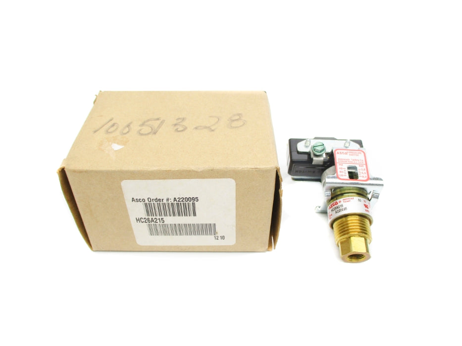 ASCO HC26A215 40-120PSI NSMP