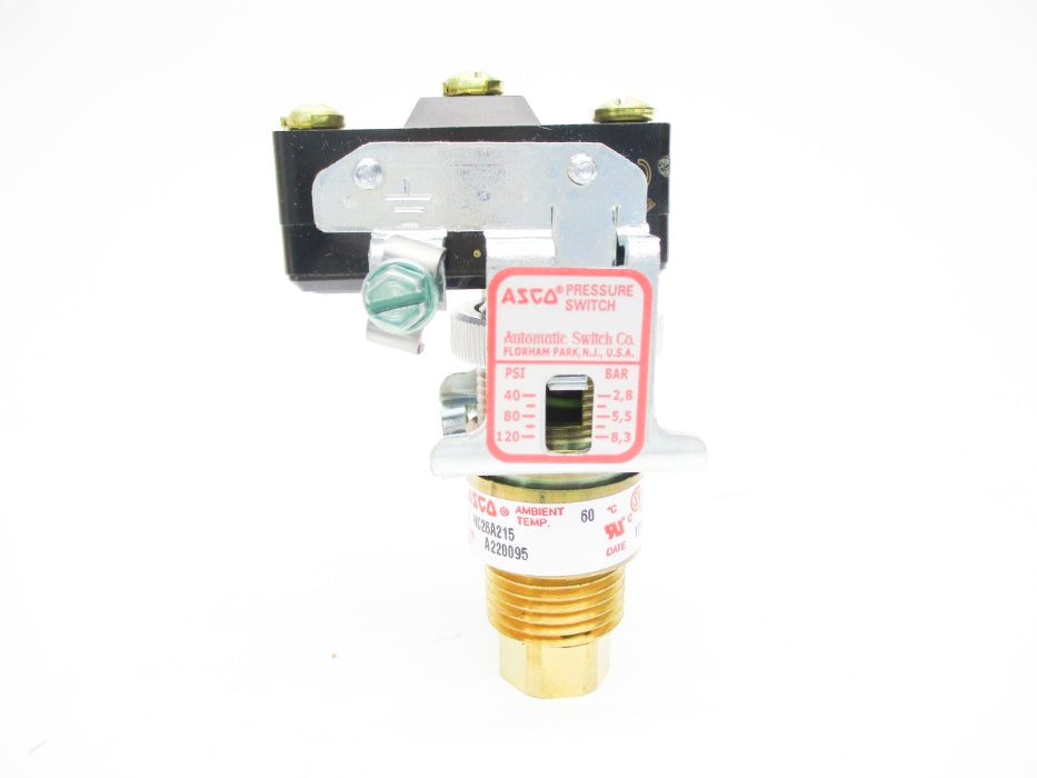 ASCO HC26A215 40-120PSI NSMP