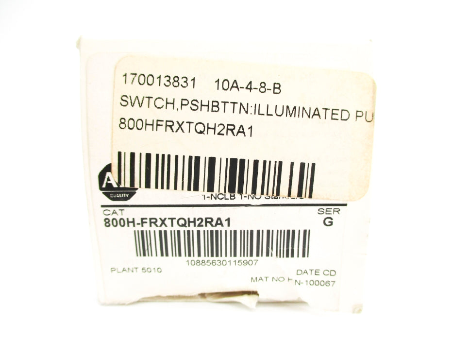 INDUSTRIAL SPARE PART 800H-FRXTQH2RA1 SER. G 12-130VAC/DC (WH) NSMP