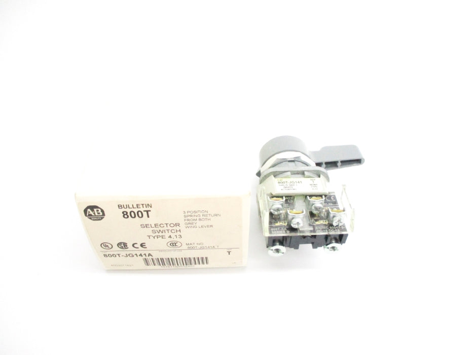ALLEN BRADLEY 800T-JG141A SER. T (WH) NSMP