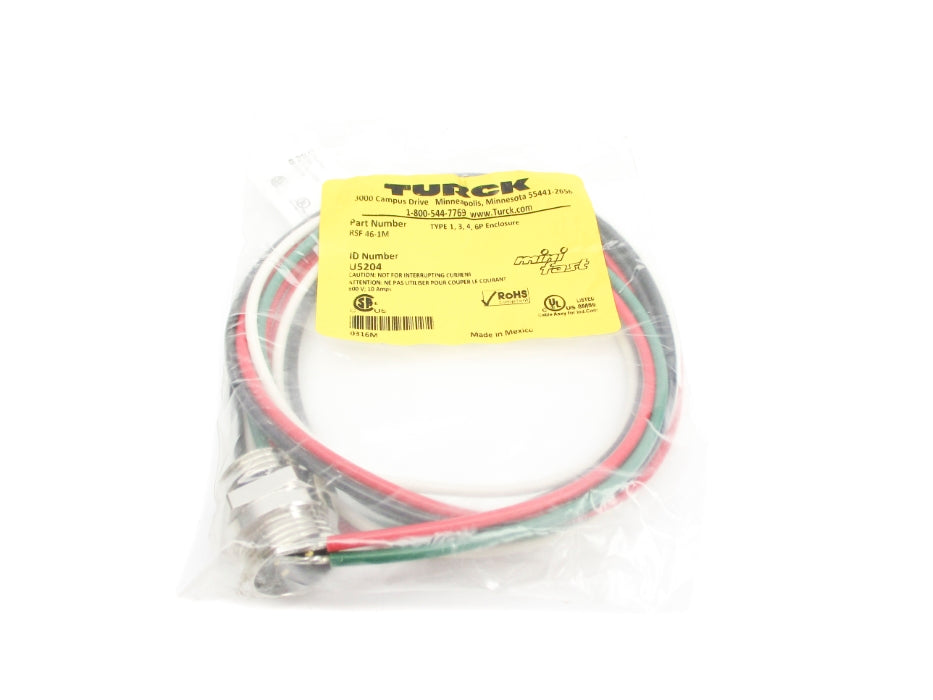 TURCK RSF46-1M U5204 600V 10A NSMP