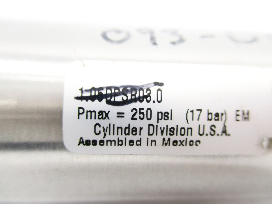 SCHRADER BELLOWS 1.06DPSR03.0 250PSI UNMP