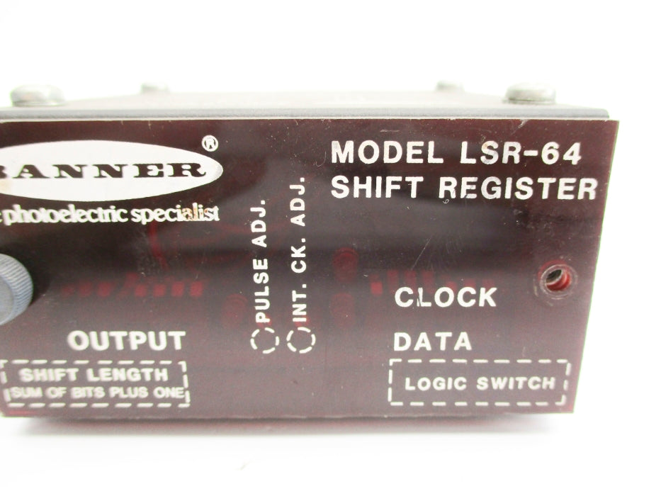 BANNER ENGINEERING LSR-64 (AS PICTURED) UNMP