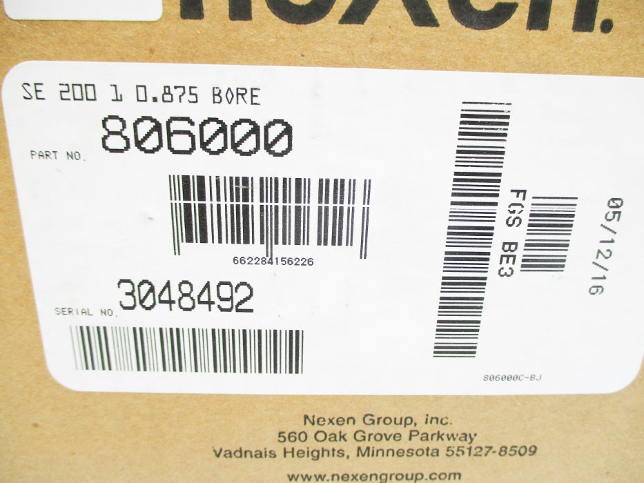 NEXEN 806000 120PSI NSMP