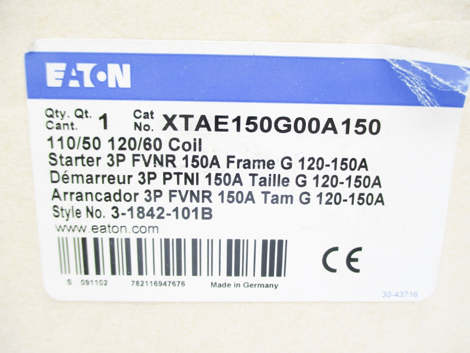 EATON XTAE150G00A150 NSMP
