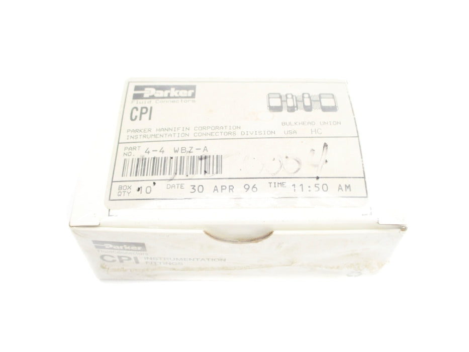 PARKER 4-4-WBZ-A (PKG OF 10) NSFS